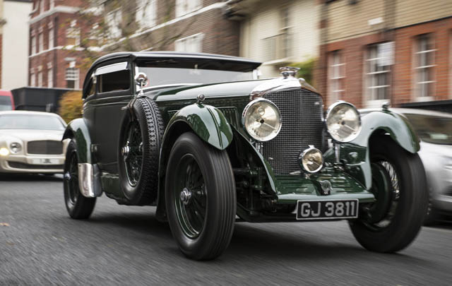 Bentley Speed Six Legendaris Tampil di Retromobile 2015  