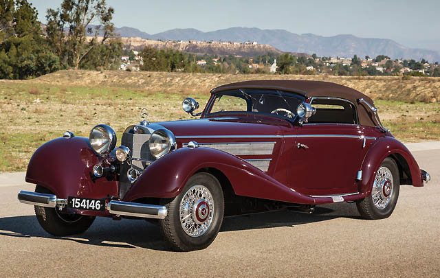 Mercedes 540 K Langka Raih 'Best of Show' di Arizona Concours 2015  