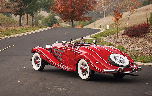 Mercedes-Benz 540 K Roadster Langka Siap Dilelang  