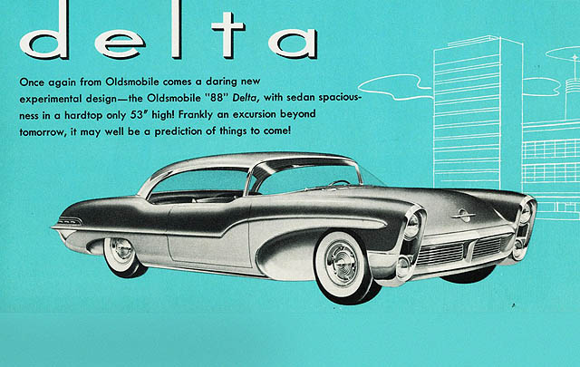 Konsep Retro Unik: Oldsmobile 88 Delta 1955  