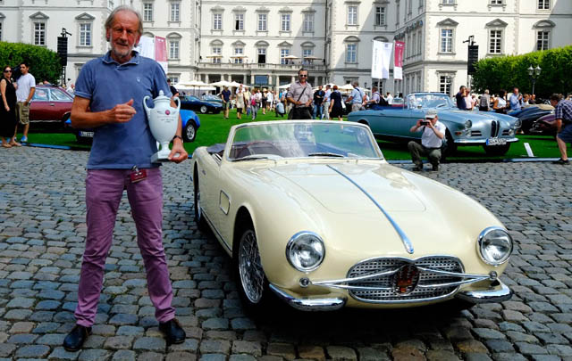 Maserati 150 GT Spider Raih 'Best of Show' di Schloss Bensberg 2014 