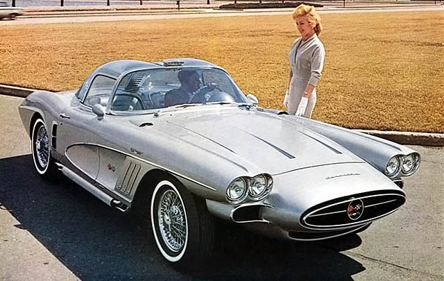 Konsep Retro Unik: Chevy Corvette XP-700 1958  