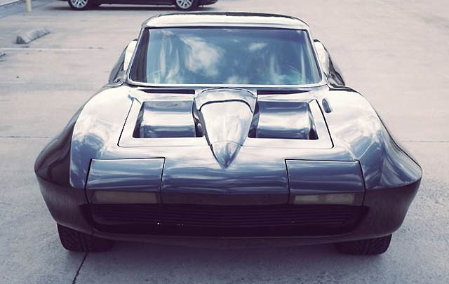 Prototipe Chevy Corvette V7 Custom Ikonik Ini Dilelang  
