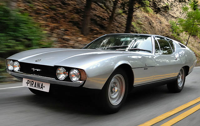 Konsep Retro Unik: Jaguar Pirana by Bertone 1967  
