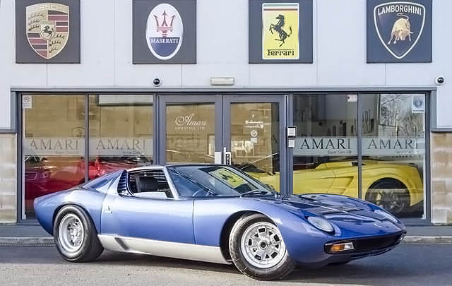 Lamborghini Miura P400S Eks Rod Stewart Dijual  