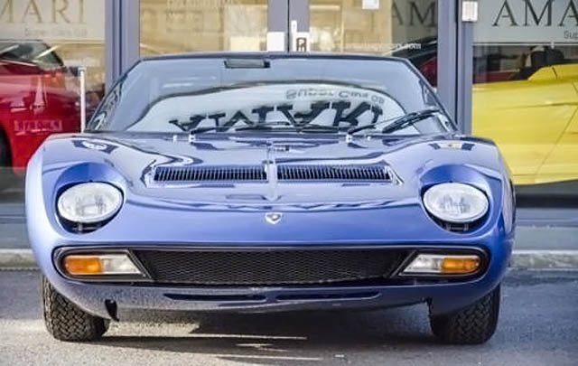 Lamborghini Miura P400S Eks Rod Stewart Dijual  