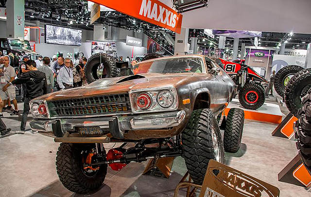 'Gaharnya' Plymouth Road Runner Versi Off-Road di SEMA Show 2015