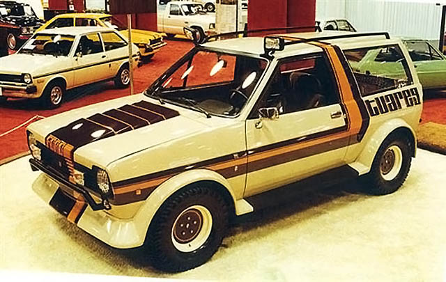 Ford Fiesta Tuareg 1979, 'Crossover' Pertama Ford  