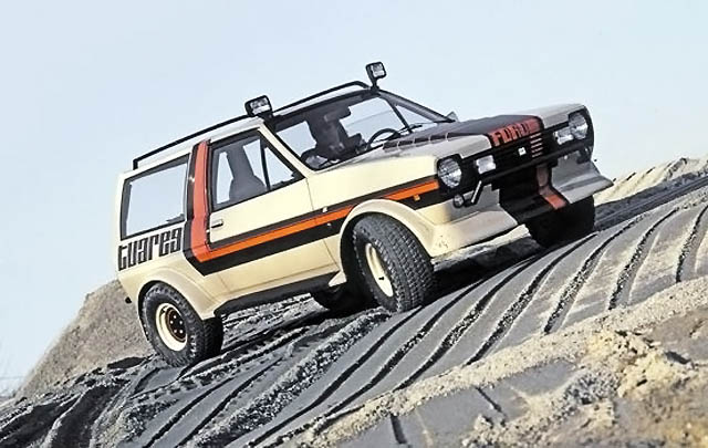 Ford Fiesta Tuareg 1979, 'Crossover' Pertama Ford  