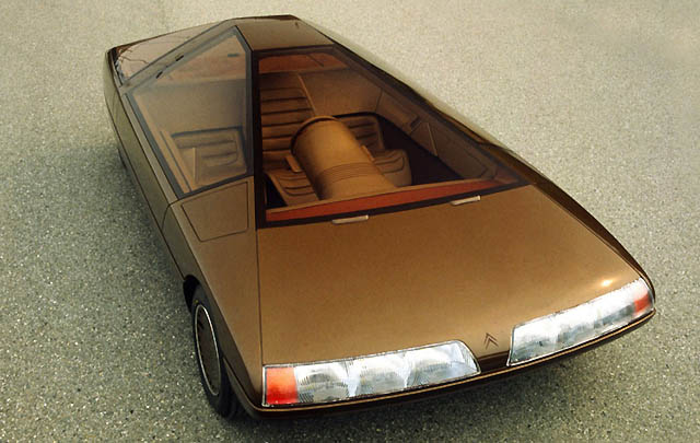 Citroën Karin 1980, Konsep Futuristik Desain Piramid  
