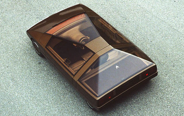 Citroën Karin 1980, Konsep Futuristik Desain Piramid 