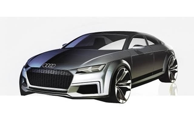 Inilah Bocoran Desain Audi TT Sportback Concept  