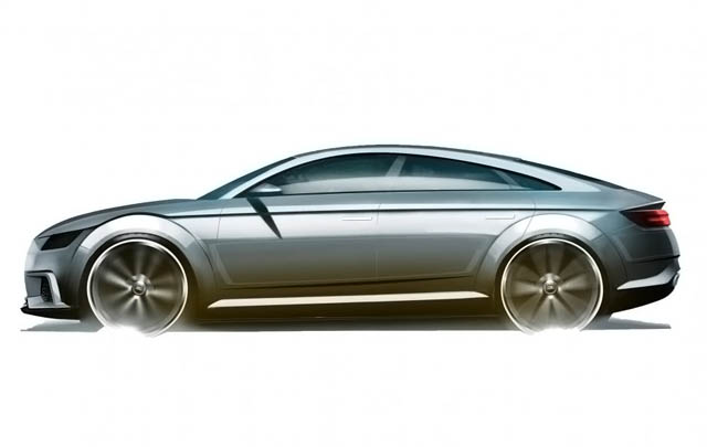 Inilah Bocoran Desain Audi TT Sportback Concept  