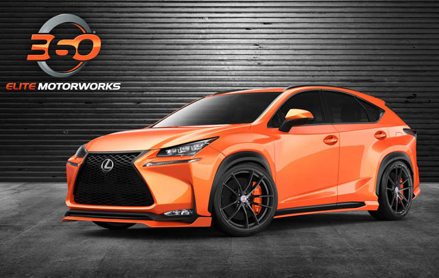 Lexus Hadirkan Modifikasi 'Gahar' NX & RC F di SEMA Show 2014  