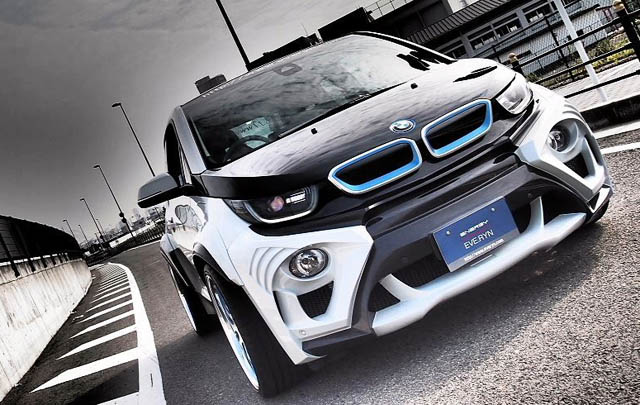 Modifikasi 'Gahar' BMW i3 dari Eve Ryn!  