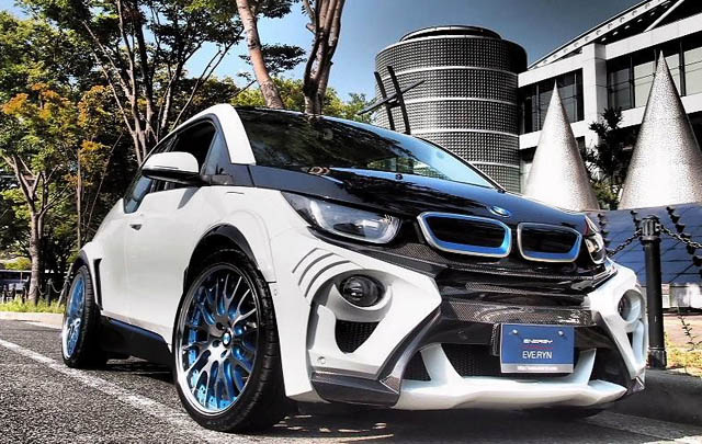 Modifikasi 'Gahar' BMW i3 dari Eve Ryn!  