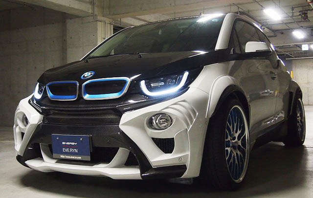 Modifikasi 'Gahar' BMW i3 dari Eve Ryn!  