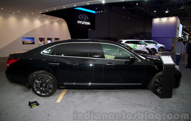 Hyundai Equus Limousine Debut di Moscow Auto Show 2014  