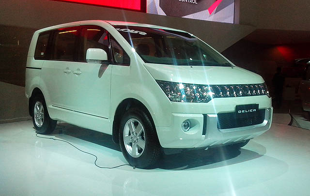 Mitsubishi Delica dan Concept AR Debut di IIMS 2014  
