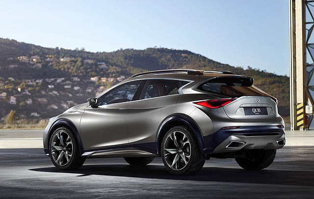 Ini Dia Tampilan Infiniti QX30 Concept di Geneva 2015  