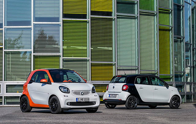 Smart ForTwo & ForFour Terbaru Resmi Diluncurkan  