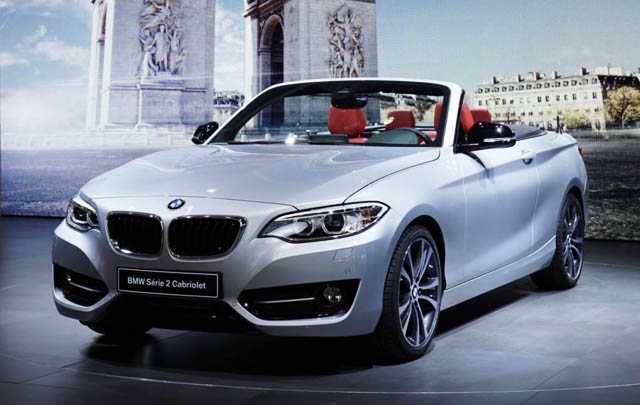 BMW Hadirkan 2-Series Convertible di Paris Motor Show 2014  