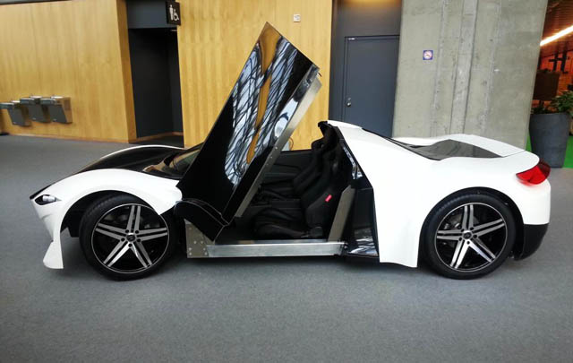 Dubuc Tomahawk, Sportscar Listrik dari Kanada (Video)  