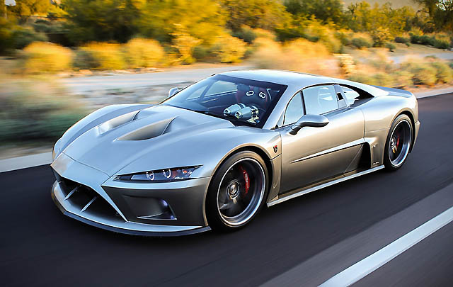 Bertenaga 1.100 HP, Supercar Falcon F7 Tampil 'Garang'  