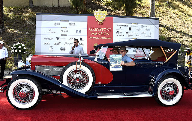 Dari Ajang Greystone Mansion Concours d'Elegance 2015  