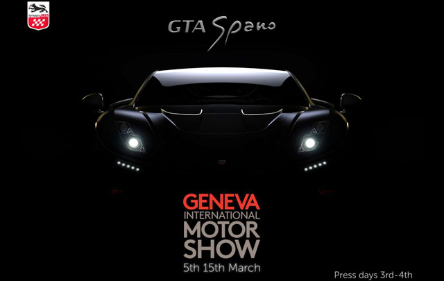 Teaser GTA Spano 2015, Supercar Terbaru dari Spanyol  