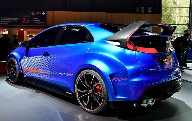 Honda Civic Type R Terbaru Segera Debut di Geneva  