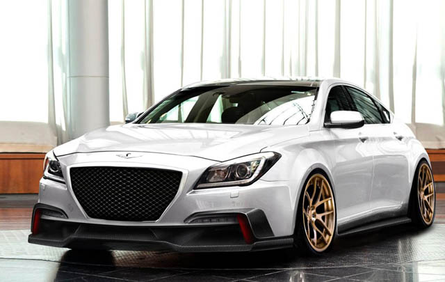 Hyundai Genesis by ARK Performance Siap Tampil di SEMA Show 2014  