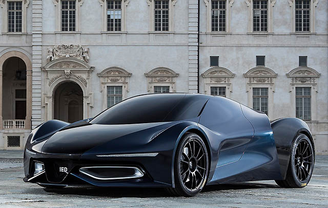 IED Syrma Concept, Supercar Futuristik Tenaga Hybrid  