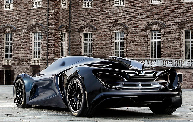 IED Syrma Concept, Supercar Futuristik Tenaga Hybrid  