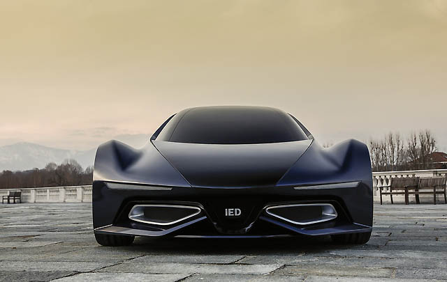 IED Syrma Concept, Supercar Futuristik Tenaga Hybrid  