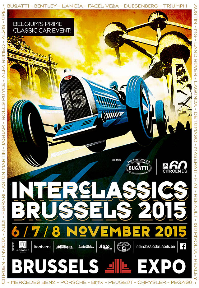 Interclassics Brussels 2015 Sukses Digelar