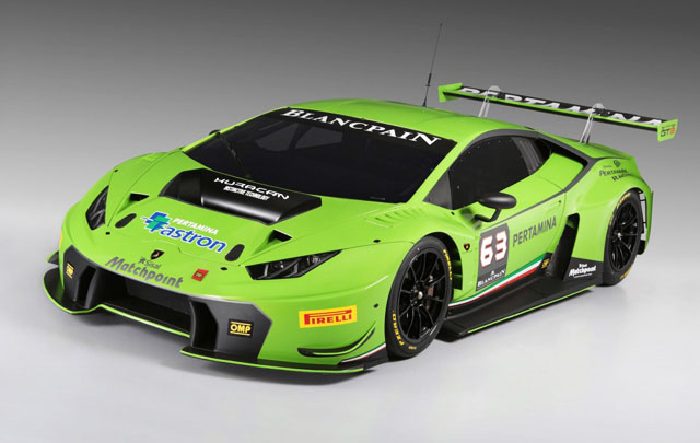 Lamborghini Huracán GT3 Racer Dirilis, Sponsor Pertamina  