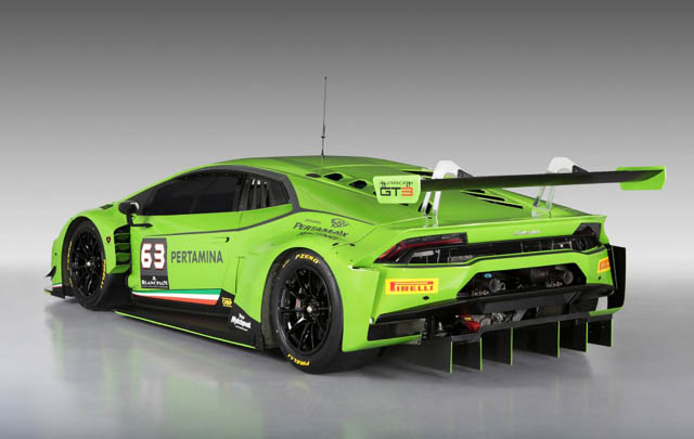 Lamborghini Huracán GT3 Racer Dirilis, Sponsor Pertamina  