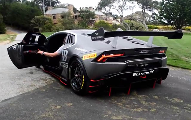 Video: Penampakan Lamborghini Huracan Super Trofeo  