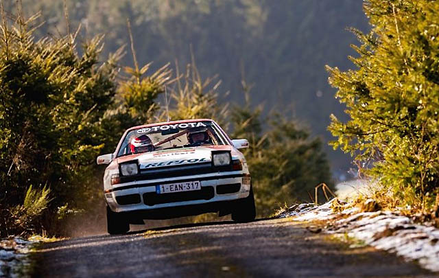 Dari Ajang 'Legend Boucles de Bastogne Rally 2015'  