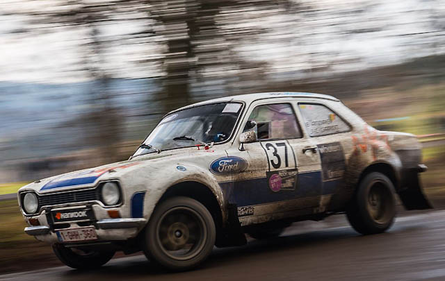 Dari Ajang 'Legend Boucles de Bastogne Rally 2015'  