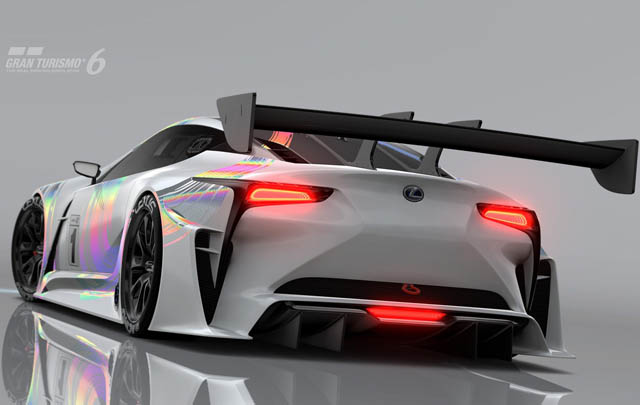 Lexus  LF-LC GT Vision Gran Turismo Resmi Dirilis  