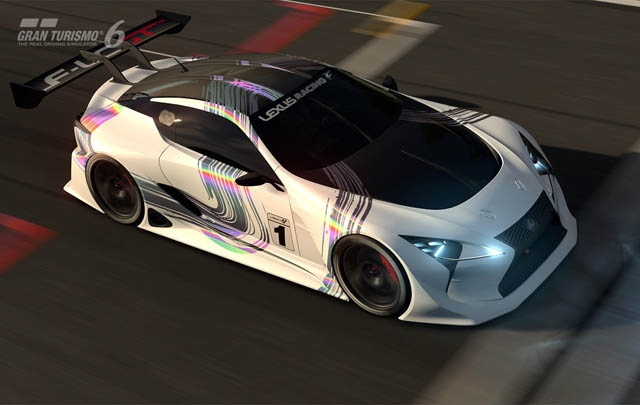 Lexus  LF-LC GT Vision Gran Turismo Resmi Dirilis  