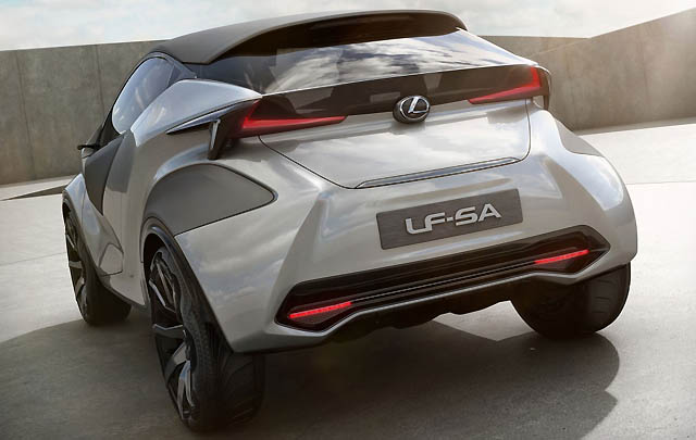 Lexus LF-SA City Car Concept Siap Debut di Geneva  
