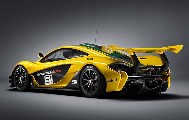 Ini Dia Tampilan McLaren P1 GTR Versi Produksi  