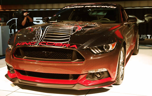 Ford Mustang King Cobra Debut di SEMA Show 2014  