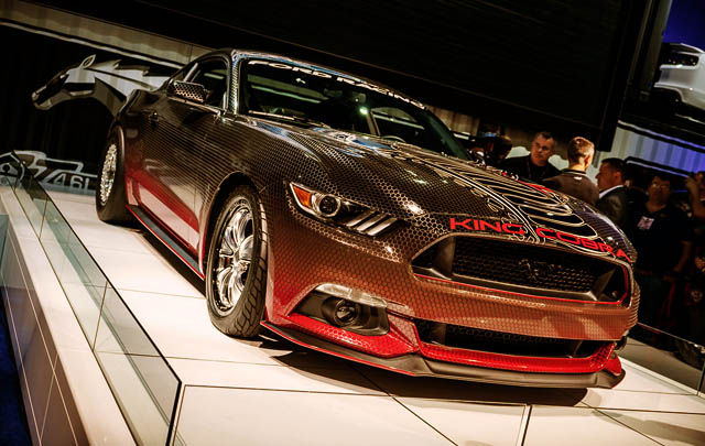 Ford Mustang King Cobra Debut di SEMA Show 2014  