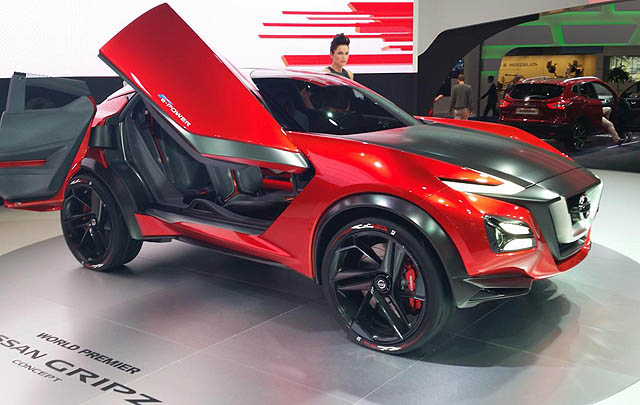 Nissan Gripz Pukau Pengunjung Frankfurt Motor Show 2015