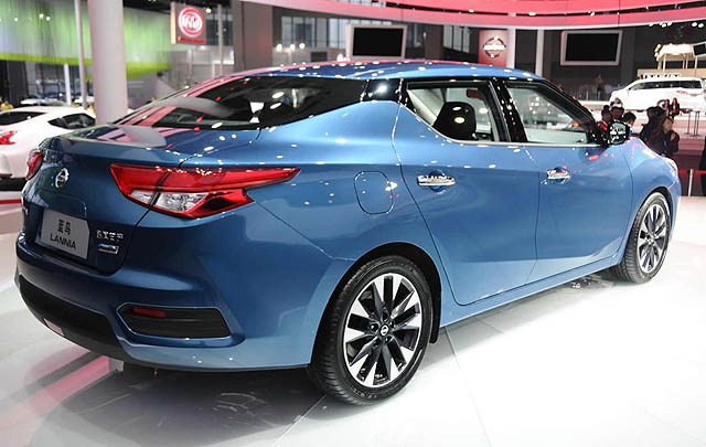 Nissan Lannia Versi Produksi Debut di Shanghai  