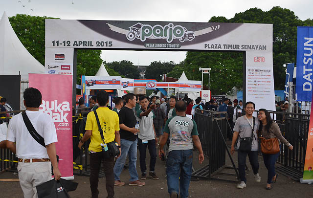 Pasar Jongkok Otomotif (PARJO) 2015 Sukses Digelar  